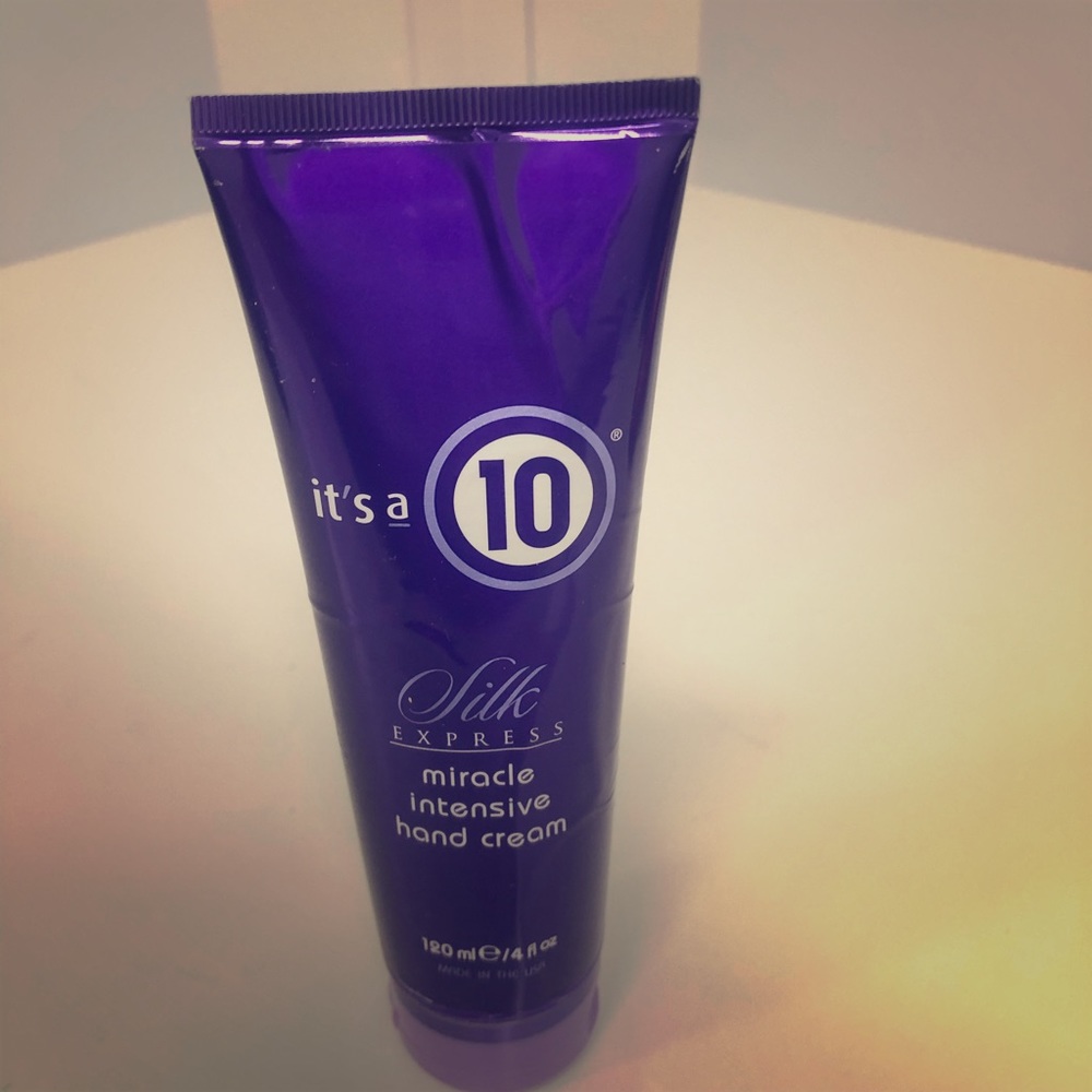 It’s a 10 hand cream